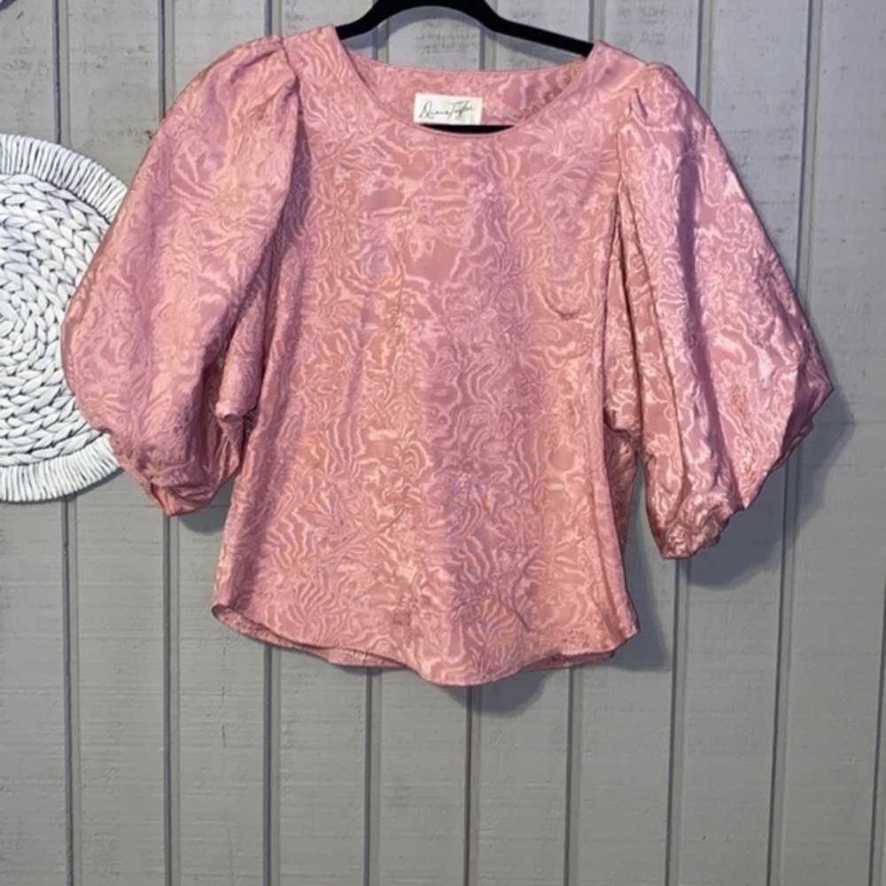 Vintage Diana Taylor puff sleeve blouse women’s‎ large large